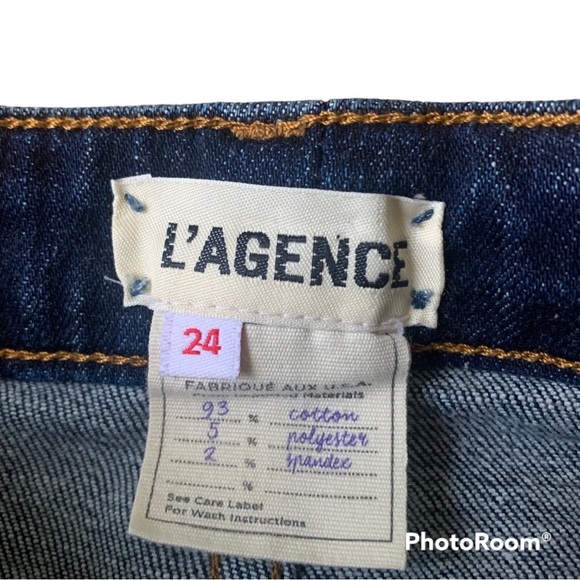 L’Agence High 10 Skinny High Waist Jeans Classic Dark NWOT - Picture 10 of 11
